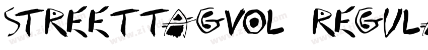 StreetTagvol1 Regula字体转换